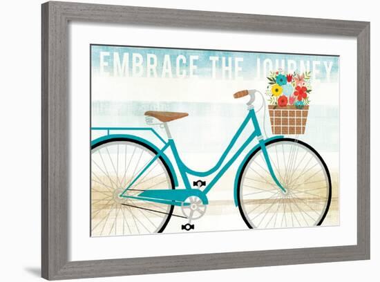 Beach Cruiser Hers I-Michael Mullan-Framed Art Print