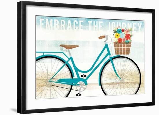 Beach Cruiser Hers I-Michael Mullan-Framed Art Print