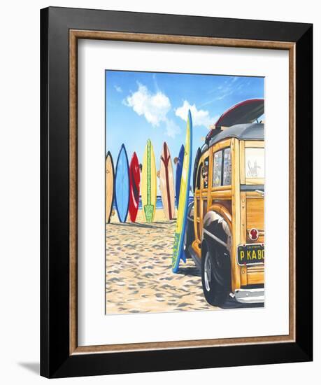 Beach Cruiser Kids-Scott Westmoreland-Framed Premium Giclee Print