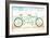 Beach Cruiser Tandem-Michael Mullan-Framed Art Print