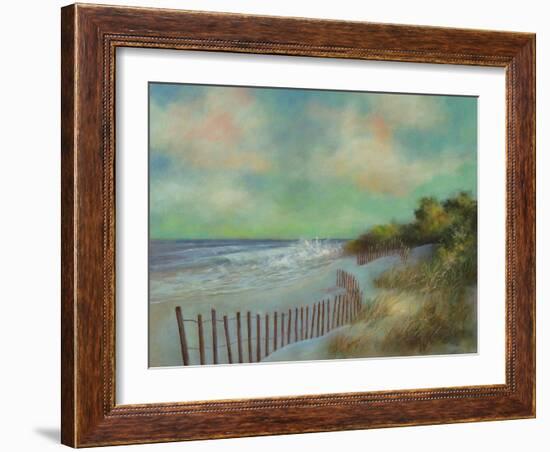 Beach Day Afternoon II-David Swanagin-Framed Art Print