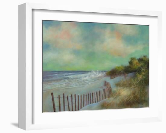 Beach Day Afternoon II-David Swanagin-Framed Art Print