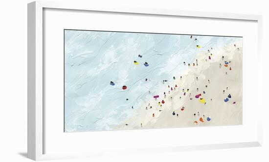 Beach Day - Shore-Kristine Hegre-Framed Giclee Print