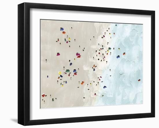 Beach Day - Shoreline-Kristine Hegre-Framed Giclee Print