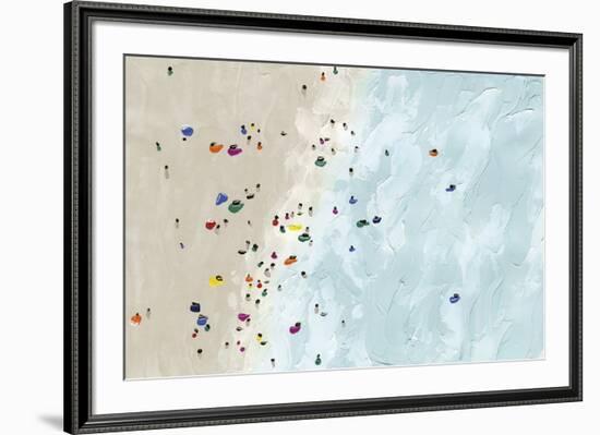 Beach Day - Waves-Kristine Hegre-Framed Giclee Print