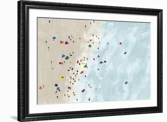 Beach Day - Waves-Kristine Hegre-Framed Giclee Print