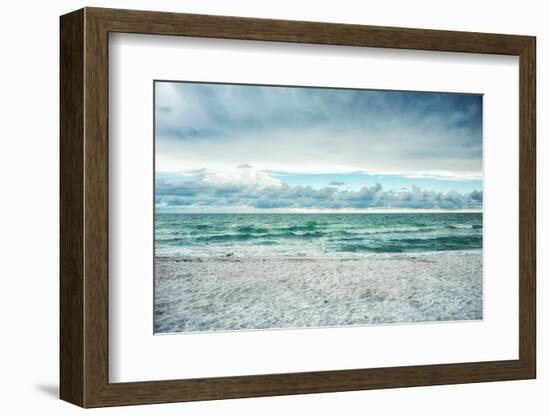 Beach Day-Mary Lou Johnson-Framed Photo