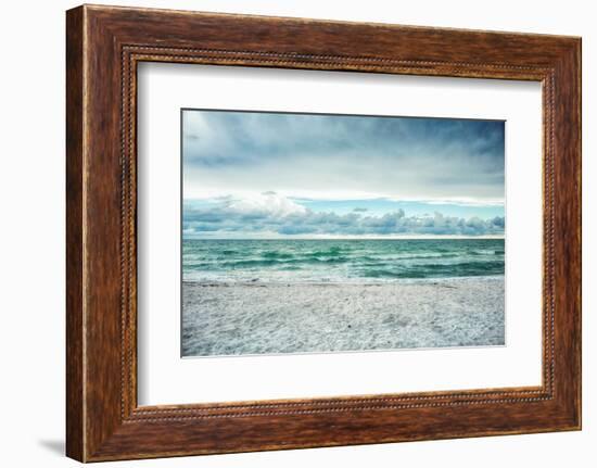 Beach Day-Mary Lou Johnson-Framed Photo