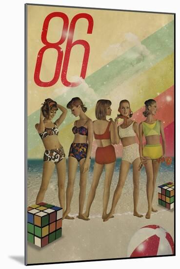 Beach Days Are Over-Elo Marc-Mounted Giclee Print