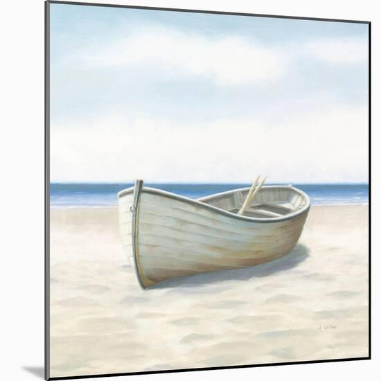 Beach Days I No Fence Flowers Crop-James Wiens-Mounted Art Print