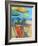 Beach Days-Page Pearson Railsback-Framed Art Print