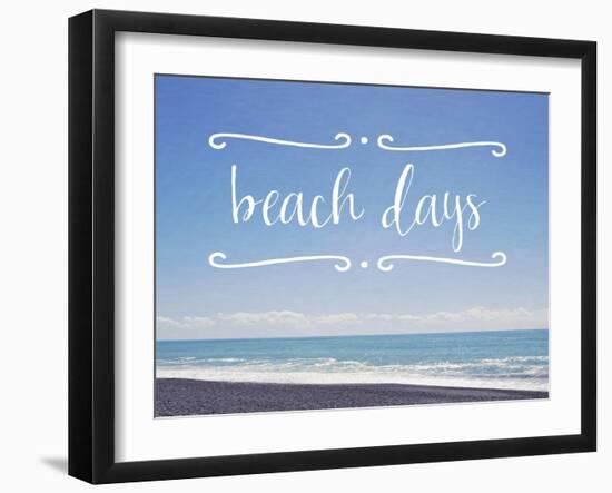 Beach Days-Susannah Tucker-Framed Art Print