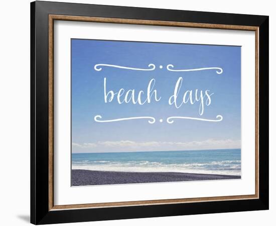 Beach Days-Susannah Tucker-Framed Art Print