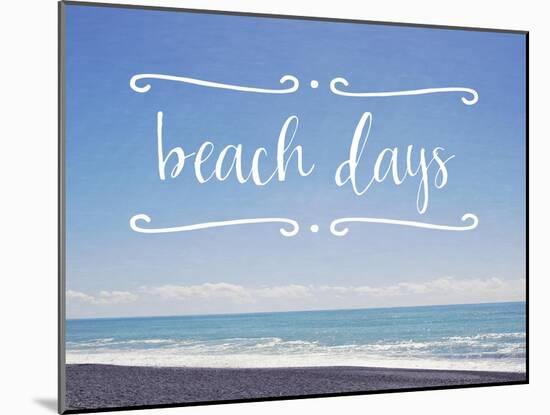 Beach Days-Susannah Tucker-Mounted Art Print