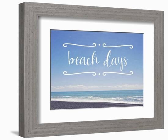 Beach Days-Susannah Tucker-Framed Art Print