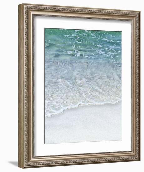 Beach Dreaming (Vertical)-Mary Lou Johnson-Framed Art Print