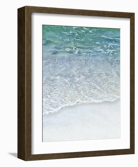 Beach Dreaming (Vertical)-Mary Lou Johnson-Framed Art Print