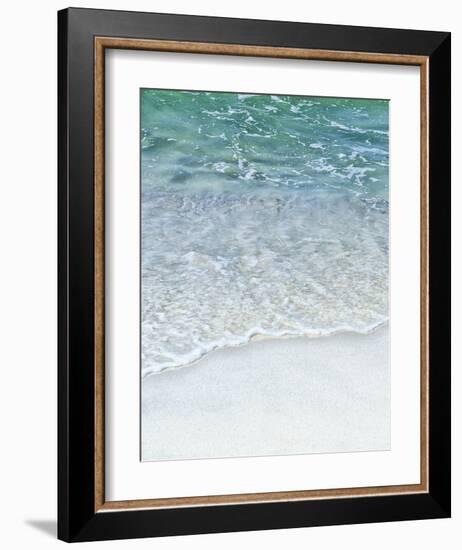 Beach Dreaming (Vertical)-Mary Lou Johnson-Framed Art Print