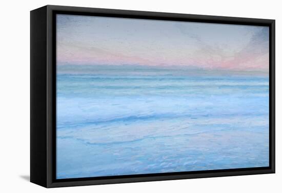 Beach Dreaming-Mary Lou Johnson-Framed Stretched Canvas