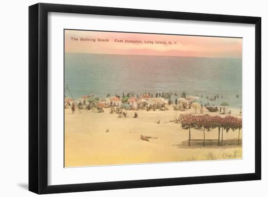 Beach, East Hampton, Long Island, New York-null-Framed Art Print