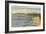 Beach, Edgewater Park, Cleveland, Ohio-null-Framed Art Print