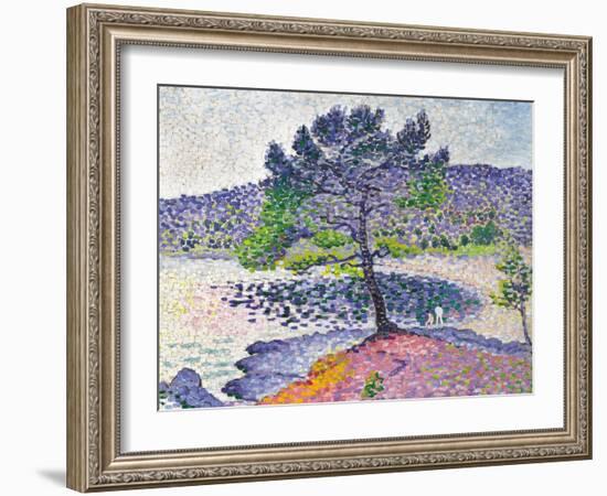 Beach, Evening Effect, 1902-Henri Edmond Cross-Framed Giclee Print