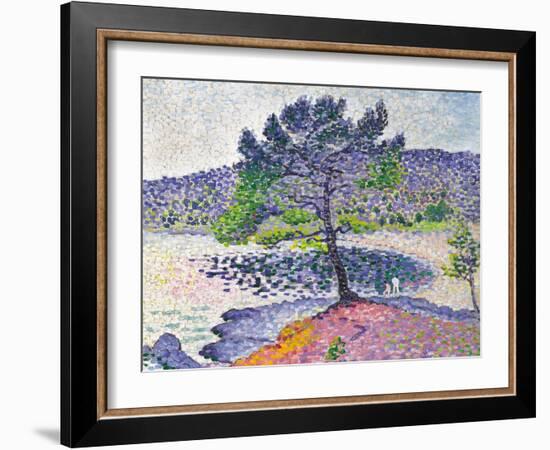 Beach, Evening Effect, 1902-Henri Edmond Cross-Framed Giclee Print