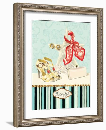 Beach Fashion Paradise Style-Marco Fabiano-Framed Art Print