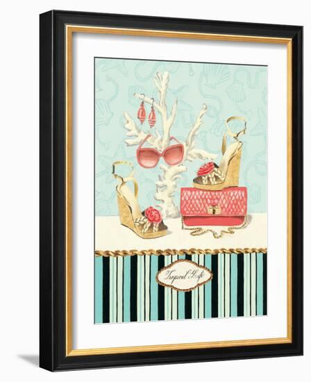 Beach Fashion Tropical Life-Marco Fabiano-Framed Art Print