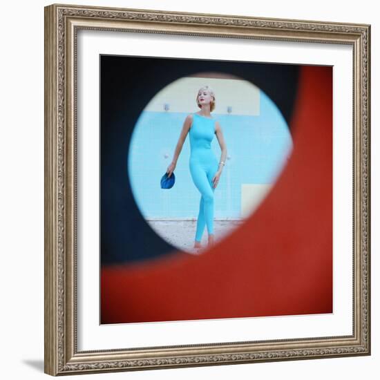 Beach Fashions-Gordon Parks-Framed Premium Photographic Print