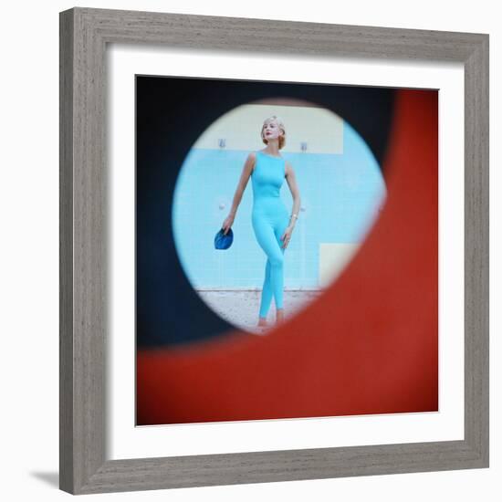 Beach Fashions-Gordon Parks-Framed Premium Photographic Print