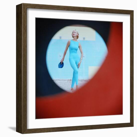 Beach Fashions-Gordon Parks-Framed Premium Photographic Print