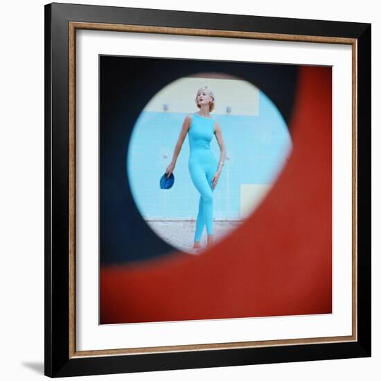 Beach Fashions-Gordon Parks-Framed Premium Photographic Print