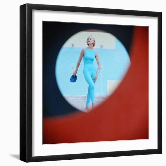 Beach Fashions-Gordon Parks-Framed Premium Photographic Print