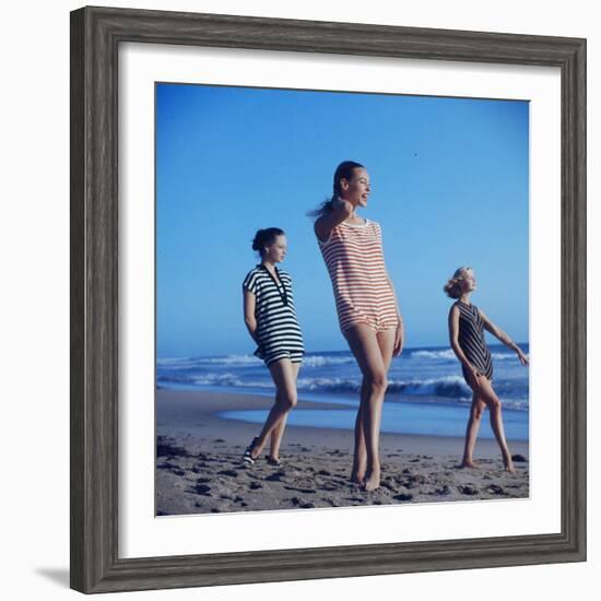 Beach Fashions-Gordon Parks-Framed Photographic Print