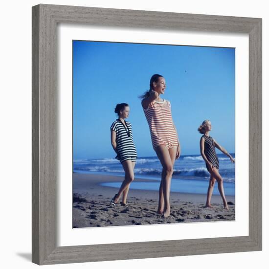 Beach Fashions-Gordon Parks-Framed Photographic Print