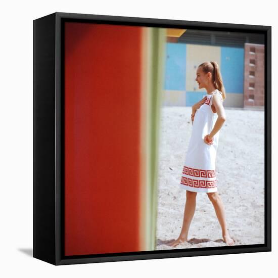 Beach Fashions-Gordon Parks-Framed Premier Image Canvas