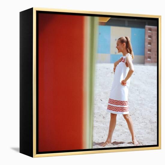 Beach Fashions-Gordon Parks-Framed Premier Image Canvas