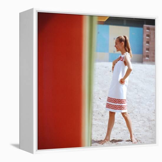 Beach Fashions-Gordon Parks-Framed Premier Image Canvas