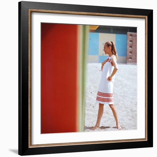 Beach Fashions-Gordon Parks-Framed Photographic Print