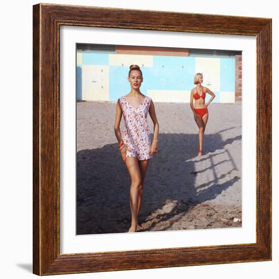 Beach Fashions-Gordon Parks-Framed Photographic Print