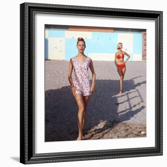 Beach Fashions-Gordon Parks-Framed Photographic Print