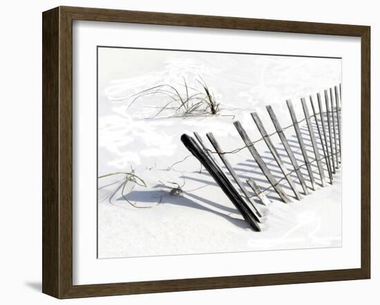 Beach Fence I-Karen Williams-Framed Giclee Print