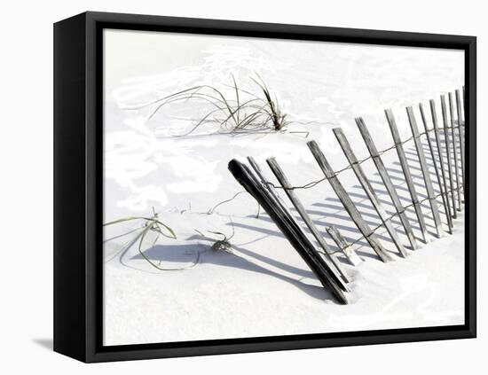 Beach Fence I-Karen Williams-Framed Premier Image Canvas