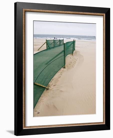 Beach Fence-Adrian Bicker-Framed Photographic Print