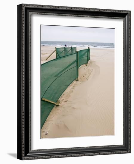 Beach Fence-Adrian Bicker-Framed Photographic Print