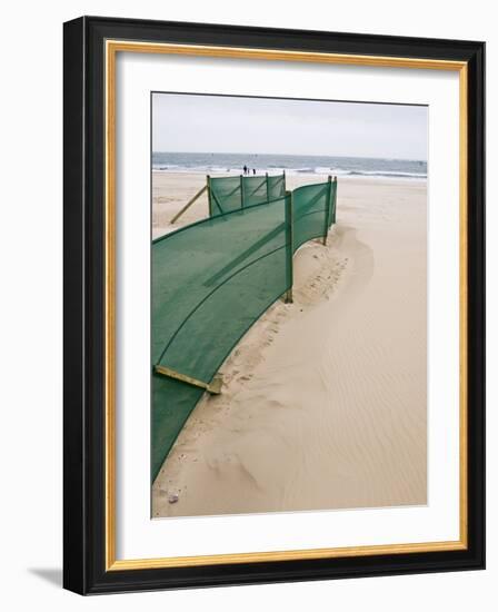 Beach Fence-Adrian Bicker-Framed Photographic Print