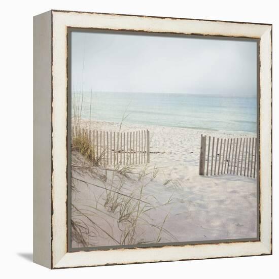 Beach Fence-Pela Studio-Framed Premier Image Canvas
