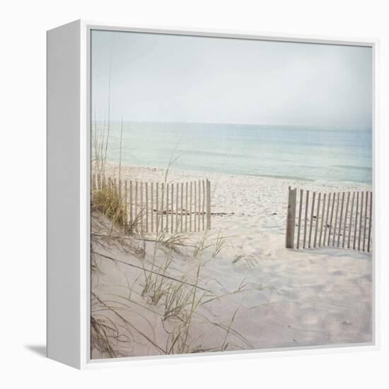 Beach Fence-Pela Studio-Framed Premier Image Canvas