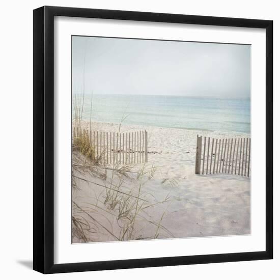 Beach Fence-Pela Studio-Framed Photographic Print